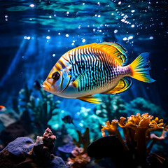 Fototapeta premium tropical fish 