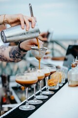 espresso martini strained 