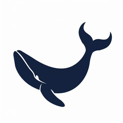 Third 2D Whale Fin: A Navy Symbol Reflecting Deep Sea Exploration