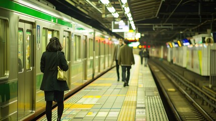 train in the station