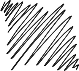 black scribbles Watercolor painted brush stroke ,Hand drawn design element isolated on white background
