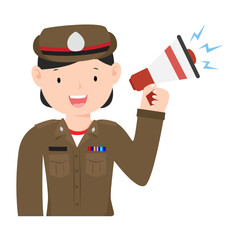 policewoman officer thailand