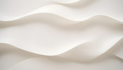 Clear Plain Shiny Soft Vintage Bokeh Cloudy Wave Like Geometric White Background or Texture