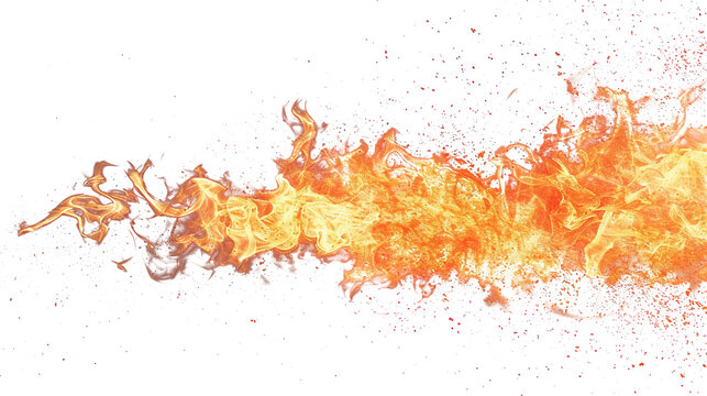 Fire Flame Effect on Transparent Background PNG - Flames Hot Burn Orange Red Glow Spark Flaming Burning Campfire
