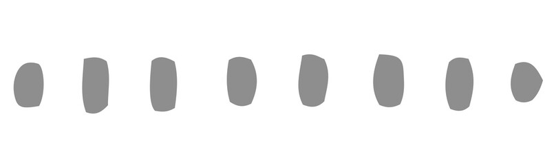  Abstract silver dot brush element design