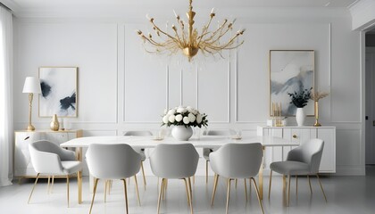 Photo interior modern design room 3d illustration