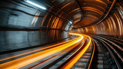 Tunnel of Light and Speed