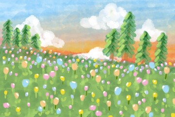 Fototapeta premium Background nature 