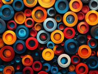 abstract background circles 