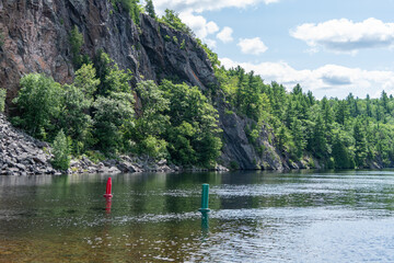 Mazinaw Rock Bon Echo Provincial Park Ontario Canada