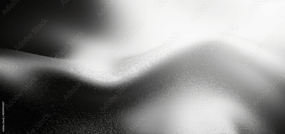 Aufkleber smooth white gray gradient background with high resolution texture