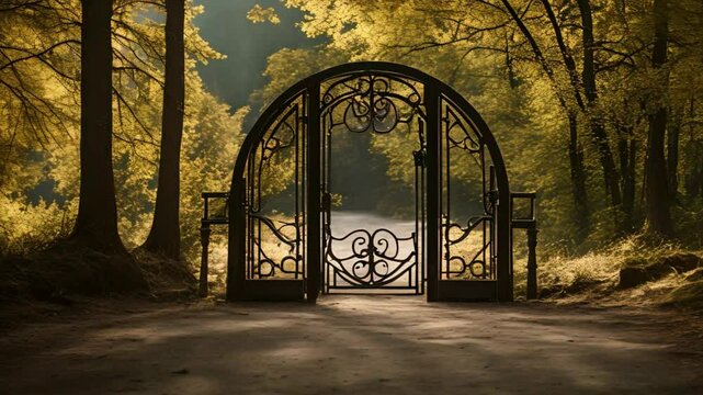 Portal Gateway in the Woods