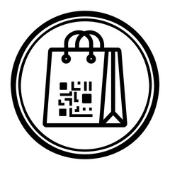 shopping Line Icon