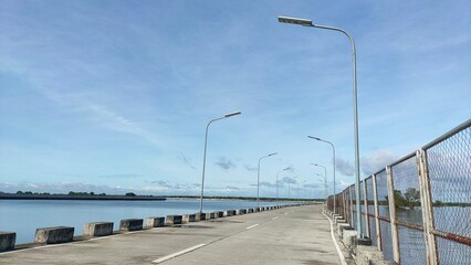 Malabon dike scenery