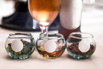 Beer Tasting with Ingredients Set