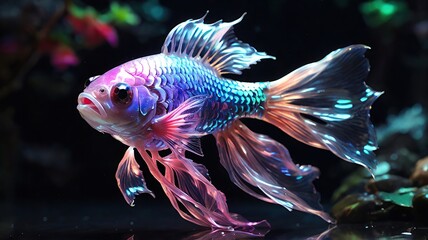 Fototapeta premium fish in aquarium