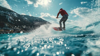 Wakeboard extreme sports