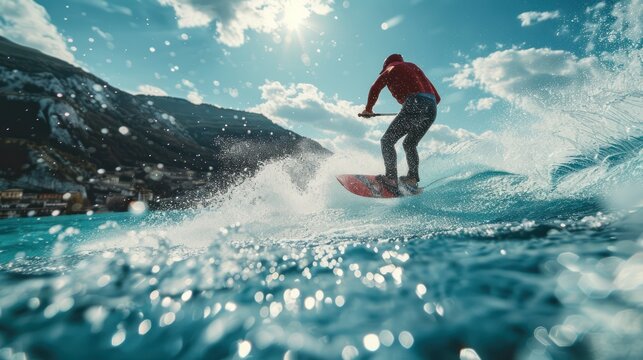 Wakeboard extreme sports