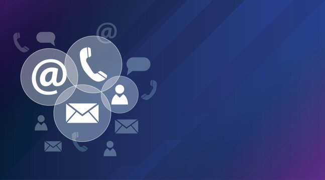 Contact us background. EPS Vector File