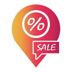 location Gradient icon