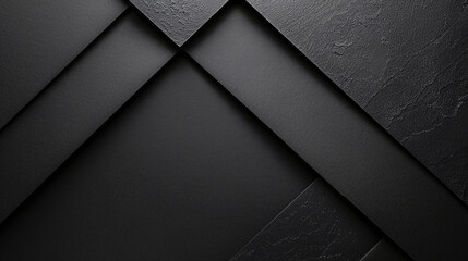 A professional black background template for business presentations with copy space, suitable for corporate meetings, seminars, or educational workshops.