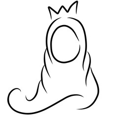 Hijab Woman Icon 