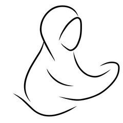 Hijab Woman Icon 