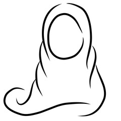 Hijab Woman Icon 