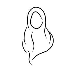 Hijab Woman Icon 