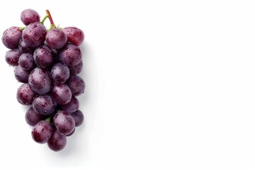 Fototapeta premium Blank Purple Grape Themed Template Wallpaper Backdrop Generative Illustration