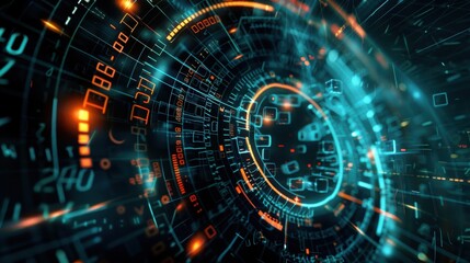 Obraz premium abstract square halftone background generated-ai