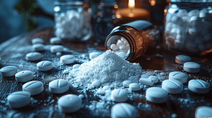 Police Bust Major Drug Trafficking Ring Seizing Large Quantities of Heroin and Cocaine