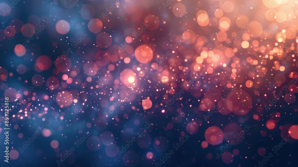 Poster chaotic hexagons futuristic background with hexagons empty space generated-ai