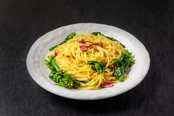パスタ　Spaghetti made at an outdoor party