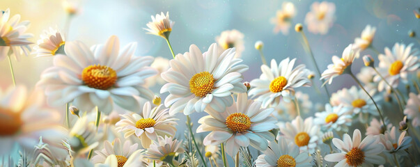 field of daisies