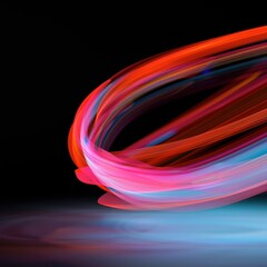 Fluttering shapes in a gentle breeze, with a palette of beautiful, calming colors, creating an easy-on-the-eyes design, Abstract, Digital Art, Soft Hues