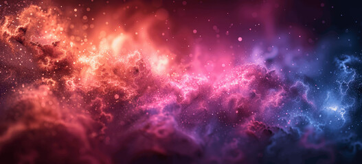 Naklejka premium Colorful Gradient Background with Dark Black Edge and Soft Lighting for Banner Poster Cover Design