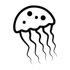 jellyfish Line Icon