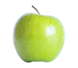 green apple isolated on white