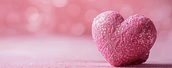 Fototapeta premium pink heart