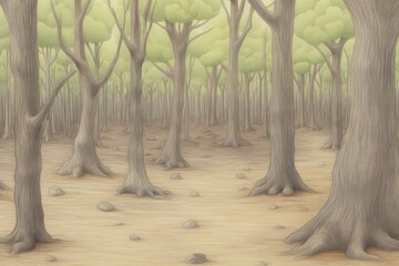 Forest backgrounds outdoors woodland.