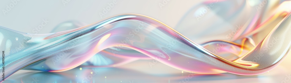 Poster a colorful background with a red ball in the center. the background is filled with bright colors and