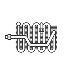 evaporator, spare part of air conditioner car.