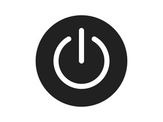 シンプル電源・起動丸ボタンA：黒丸端