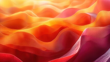 Obraz premium A joyful grainy gradient with vibrant oranges and reds, capturing a sense of happiness and joy