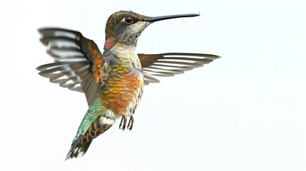 Fototapeta premium PNG Hummingbird hummingbird hovering animal.