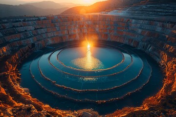 Sustainable copper mining promotion with modern green energy integration and shareholder incentives