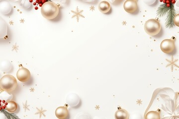 Cream blank space christmas backgrounds decoration.
