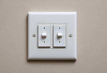  Light switch turned off (energy conservation). 