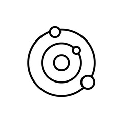 Nucleus line icon
